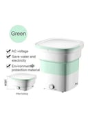 غسالة ملابس صغيرة ومحمولة مع نشافة Folding Washing Machine 1.8kg
