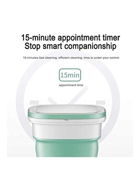 غسالة ملابس صغيرة ومحمولة مع نشافة Folding Washing Machine 1.8kg