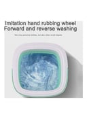غسالة ملابس صغيرة ومحمولة مع نشافة Folding Washing Machine 1.8kg