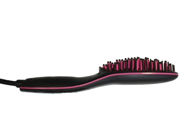 مشط الشعر الكهربائي ROZIA Straight Hair Brush بقوة 450 Celsius