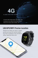ساعة مراقبة الأطفال مع شريحة و GPS Smart Watch LT31 Children's Watch Positioning GPS