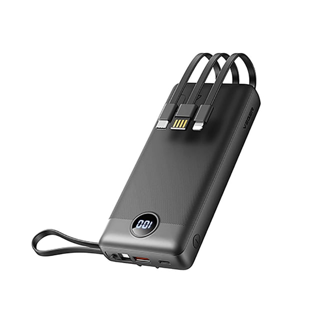 VP-2059 20000mah Veger Power Bank Build-in 4 Cables
