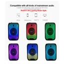 CRONY RX-6168 Speaker portable blututh speaker dancing speaker with flame light 10W party outdoor speaker