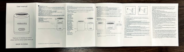 مبخرة كهربائية صغيرة قابلة للشحن كروني CRONY 004 Round Bukhoor electric bakhoor Luxury Incense Burner