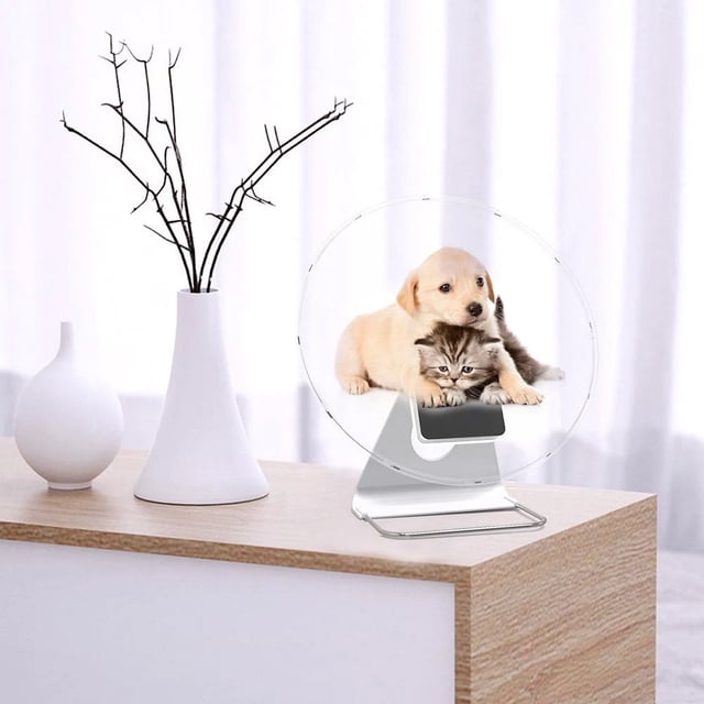 مروحة 3d بتقنية الهولوجرام 30سم كروني CRONY AD30 3D Hologram Fan