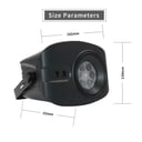 ليزر حفلات 13 واط كروني Crony Big Pattern Laser light RGB Projector