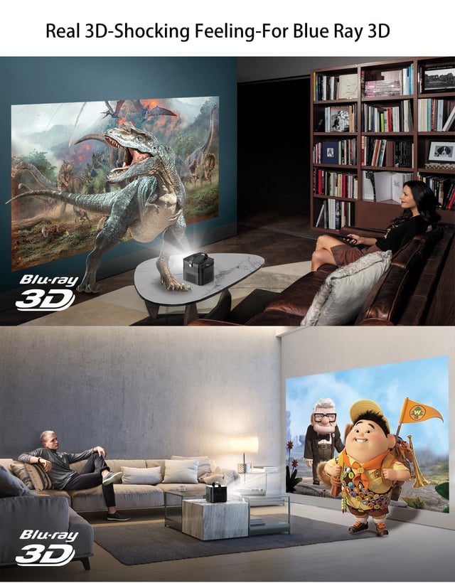 بروجكتر محمول للمعلمين بنظام أندرويد CRONY K5 upright Projector 800 ANSI