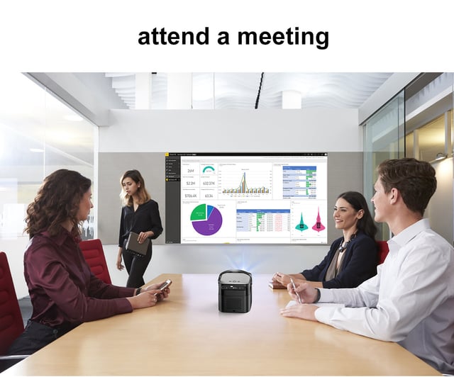 بروجكتر محمول للمعلمين بنظام أندرويد CRONY K5 upright Projector 800 ANSI