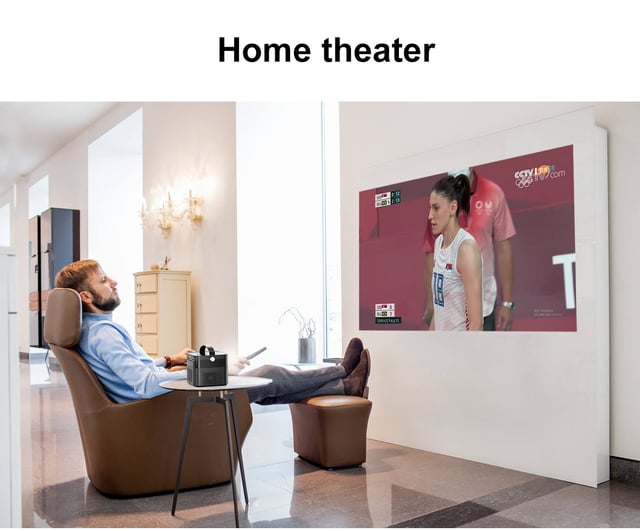 بروجكتر محمول للمعلمين بنظام أندرويد CRONY K5 upright Projector 800 ANSI