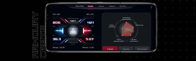 موبايل جوال اسوس روج 6 قيمنق Asus ROG 6 5G Gaming Phone