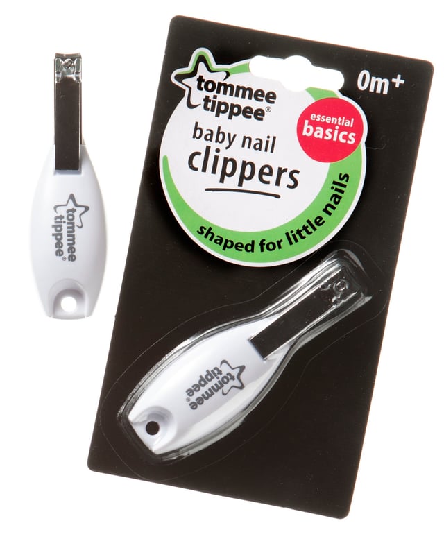 قصاصة اظافر للأطفال حديثي الولادة  Tommee Tippee Essentials Baby Nail Clippers