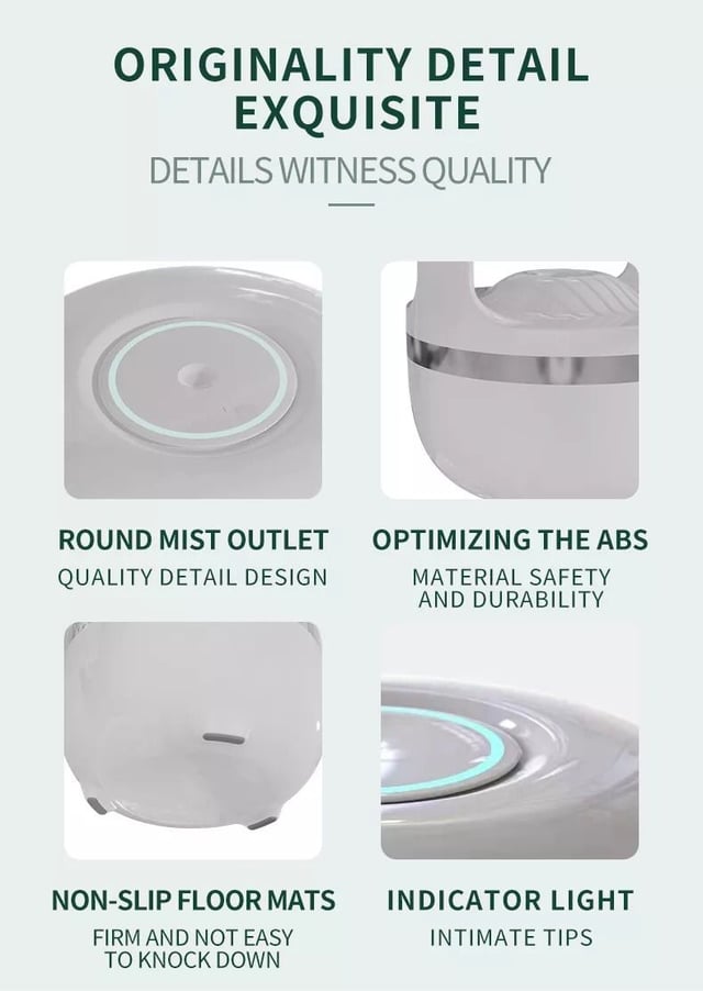 Anti-Gravity Water Drops Humidifier Air Purification