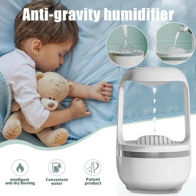 Anti-Gravity Water Drops Humidifier Air Purification