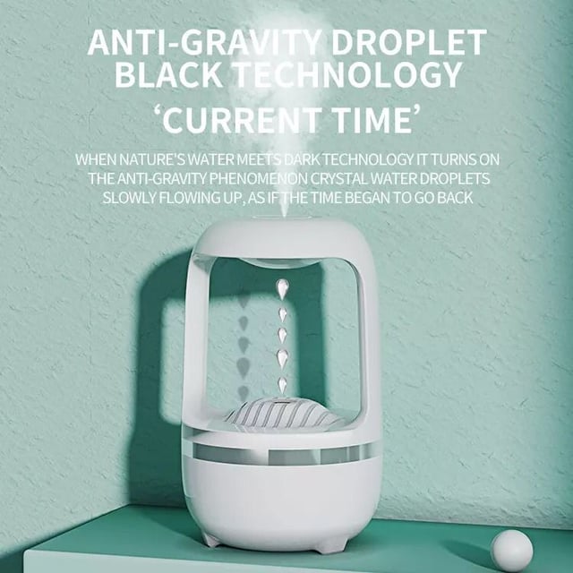 Anti-Gravity Water Drops Humidifier Air Purification