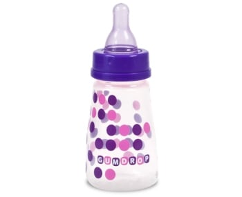 رضاعة أطفال 120ml بنفسجي Gumdrop Slim Neck Bottle - The First Years