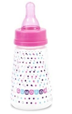 رضاعة أطفال 120ml بنفسجي Gumdrop Slim Neck Bottle - The First Years