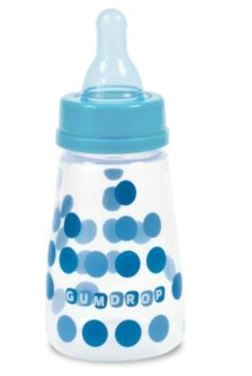 رضاعة أطفال 120ml بنفسجي Gumdrop Slim Neck Bottle - The First Years