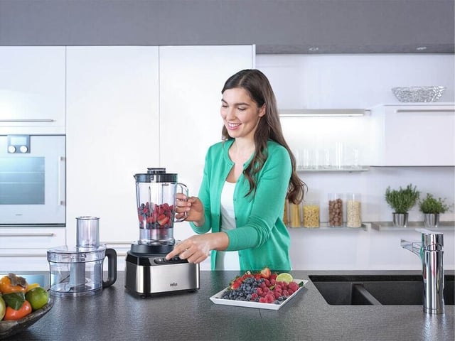 محضر طعام براون 11 في 1 بقوة 800 واط Braun FP3233 Food Processor