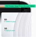 طابعة محمولة حرارية بالبلوتوث مع تطبيق ذكي PeriPage A40 Portable Thermal Printer