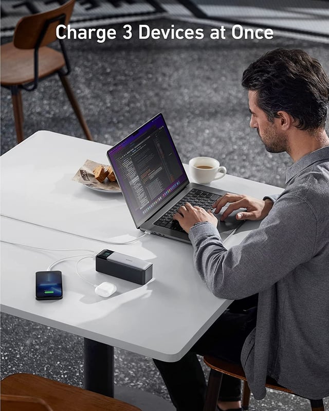 باور بانك أنكر 24000 مللي أمبير Anker 737 Power Bank (PowerCore 24K)