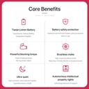 جهاز مساج لاسلكي شاومي Bomidi M1 Portable Mini Massage Gun