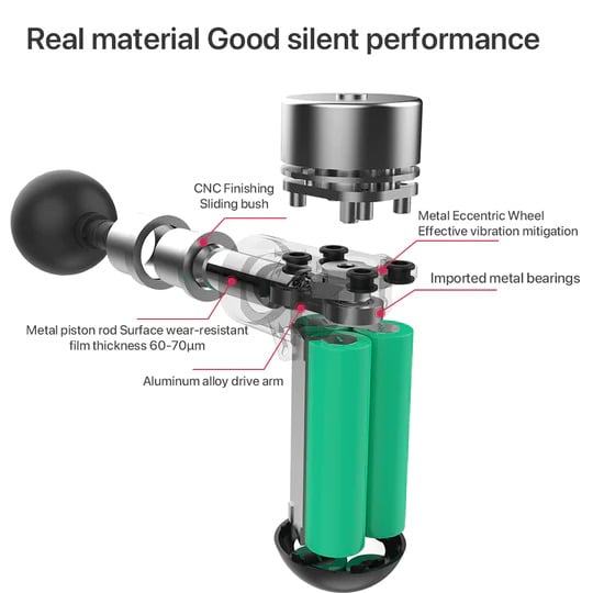 جهاز مساج لاسلكي شاومي Bomidi M1 Portable Mini Massage Gun