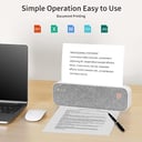 طابعة محمولة حرارية بالبلوتوث مع تطبيق ذكي PeriPage A40 Portable Thermal Printer