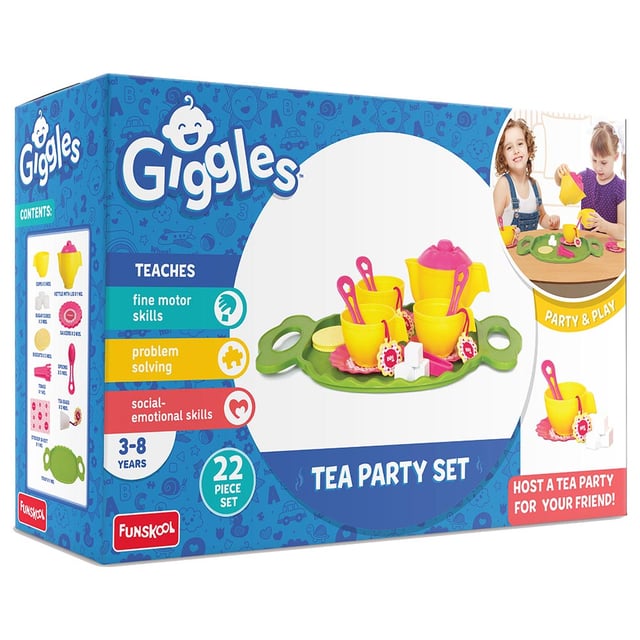 حفلة شاي للأطفال فونسكول Funskool Tea Party Set