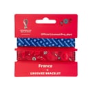 Fifa - Fabric Fashionable Qatar 2022 World Cup Country Team Nylon Wrist Band - France 1pc - Assorted