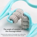 جهاز تدليك الرقبة Multifunctional Six-wheel Neck Massager