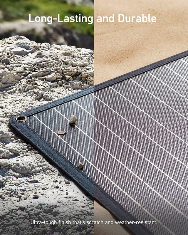 لوح طاقة شمسية 100 واط أنكر Anker 625 Solar Panel With Adjustable KickStand