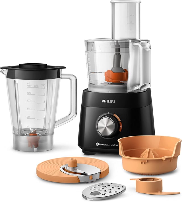 محضرة طعام فيليبس 1.5 لتر 750 واط Philips 5000 Series food processor HR7302/90