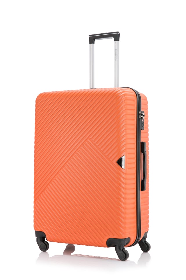 Para John Parajohn Pjtr3174 3  (20",24",28") 4 Wheels Pcs Trolley Luggage Set, Orange