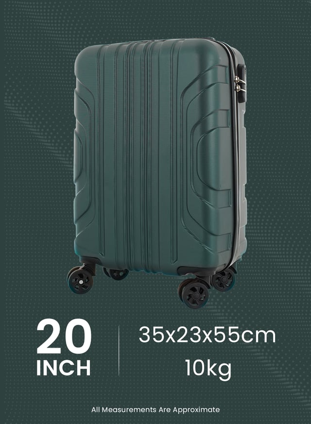 شنطة سفر صغيرة 20 انش صلبة بارا جوهن زيتي PARA JOHN Travel Luggage Suitcase