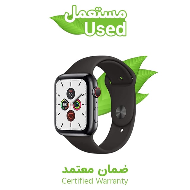 ساعة ابل السلسلة 5 (مستعمل) Apple Watch Series 5 44mm (Used)