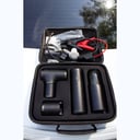 شاحن بطارية سيارة متنقل و منفاخ ومكنسة سيارة مع باور بانك مدمج 10000 مللي أمبير Jump Starter Portable with Air Pump, Vacuum Cleaner, Flashlight And Power Bank
