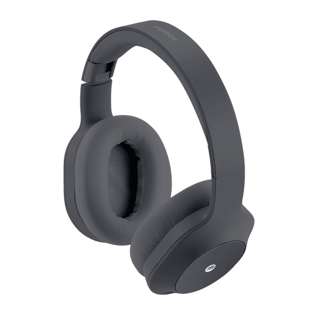 Momax spark max wireless over ear headphones grey