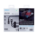 وصلة تايب سي الى لايتننغ 1.2 متر لون أسود من موماكس Momax elite link usb c to lightning cable