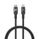 وصلة تايب سي الى لايتننغ 1.2 متر لون أسود من موماكس Momax elite link usb c to lightning cable
