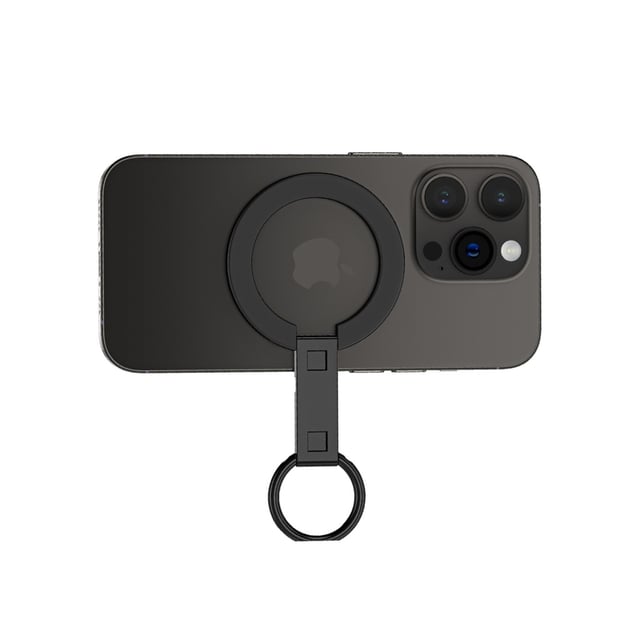 At titan magnetic phone ring with stand black