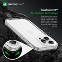 At iphone 14 pro 6.1'' explorer pro drop proof case clear