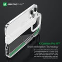 At iphone 14 pro 6.1'' explorer pro drop proof case clear