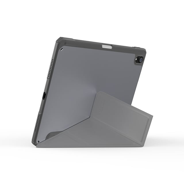 كفر ايباد اير 5 تيتان برو 2022 فوليو لون رمادي من أميزنغ ثينغ At titan pro folio case for ipad air 5