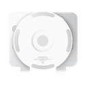 ستاند تابلت ميلا قابل للطي والتدوير من موماكس لون فضي Momax fold stand mila rotatable tablet stand