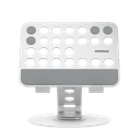 ستاند تابلت ميلا قابل للطي والتدوير من موماكس لون فضي Momax fold stand mila rotatable tablet stand