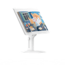 ستاند متعدد الاستخدامات للقراءة واللابتوب والتابلت من موماكس لون أبيض Momax multi stand adjustable reading stand for laptops & tablets