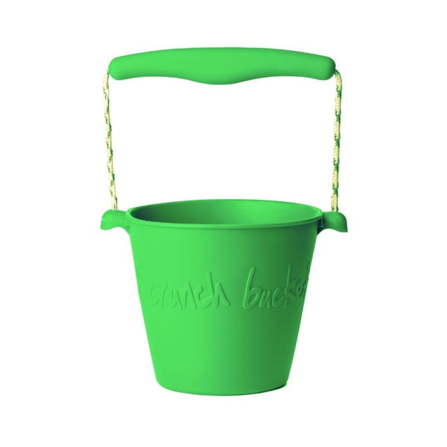 سطل 1.5 لتر أخضر سكرانش Scrunch Bucket Green Gecko