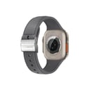 سوار ساعة ابل 41 و40 و38 مم تيتان سويفت باند من أميزنغ ثينغ لون أسود At titan swift band for apple