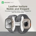 سوار ساعة ابل 41 و40 و38 مم تيتان سويفت باند من أميزنغ ثينغ لون أسود At titan swift band for apple