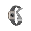 سوار ساعة ابل 41 و40 و38 مم تيتان سويفت باند من أميزنغ ثينغ لون أسود At titan swift band for apple